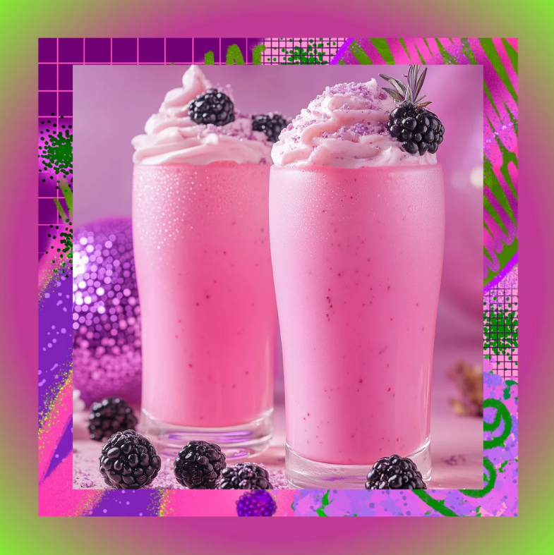 Berry Pink Matcha - Blackberry Flavored Pink Superfood Matcha