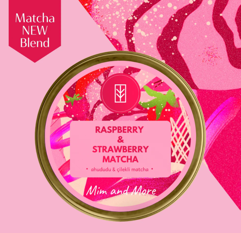 Raspberry & Strawberry Matcha - 25g